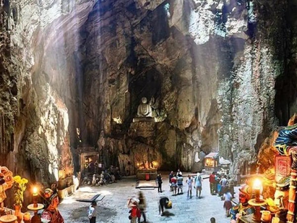 Marble Mountain and Lady Buddha from Hoi An or Da Nang